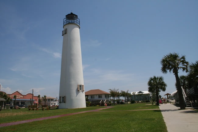 st george island lighthouse